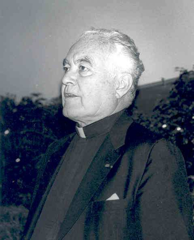 Father Ted Hesburgh, President of University of Notre Dame